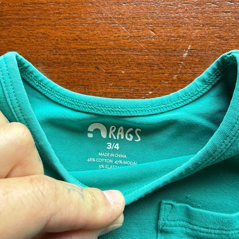 RAGS to RACHES  essential short sleeve dress - Picture 5 of 6